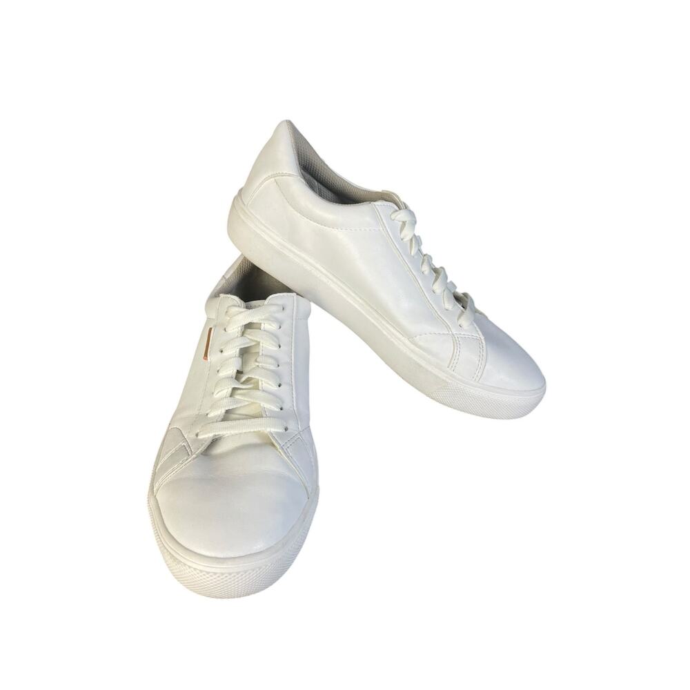 Dr. Scholl’s Women’s Time Off White Faux Leather Platform Sneakers Size-8M - Picture 2 of 9